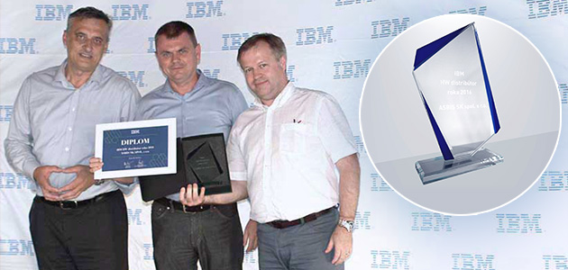 ASBIS Slovakia receives “IBM HW Distributor of the Year 2016” award