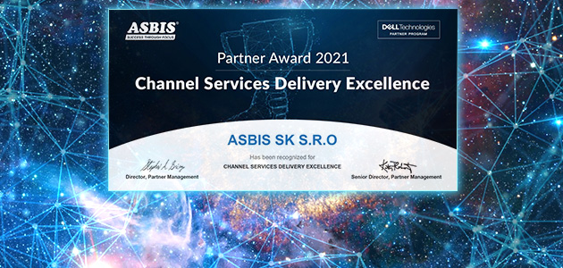 ASBIS Slovakia received Dell EMC Partner Award 2021!