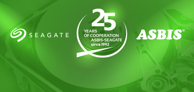 ASBIS celebrates 25 years of distribution partnership with Seagate