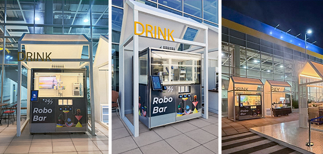 AROS 24/7 ROBO BAR has been opened in Abu Dhabi on Yas Island