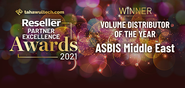ASBIS Middle East has been recognized as Volume Distributor of the Year for 2021!